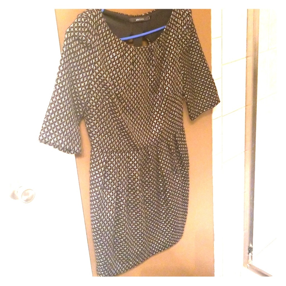 Open back dress